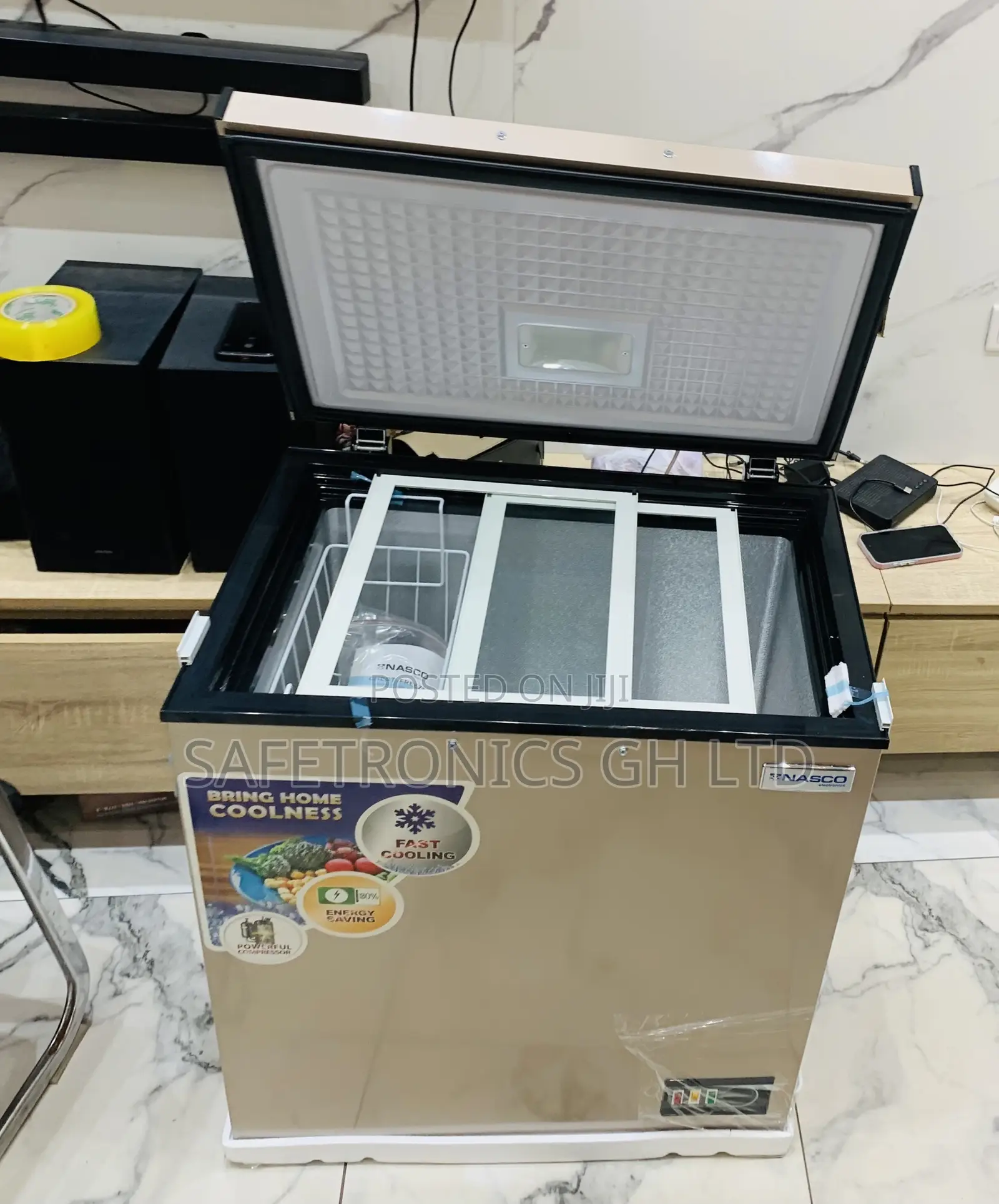 Super Good Nasco 150l Chest Freezer (Model: Nas-200fl-G)