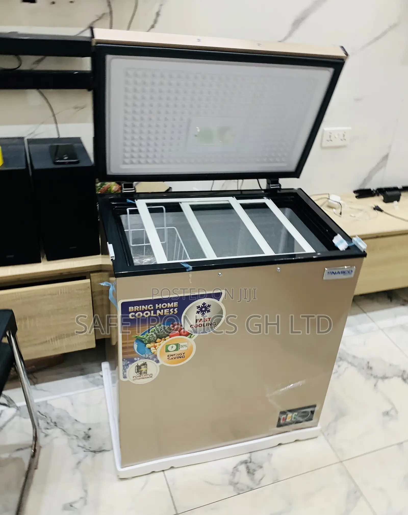Grab Unique Nasco 150l Chest Freezer (Model: Nas-200fl-G)