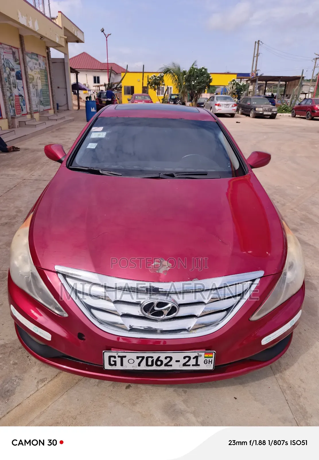Hyundai Sonata Limited 4dr Sedan (2.4L 4cyl 6A) 2014 Red
