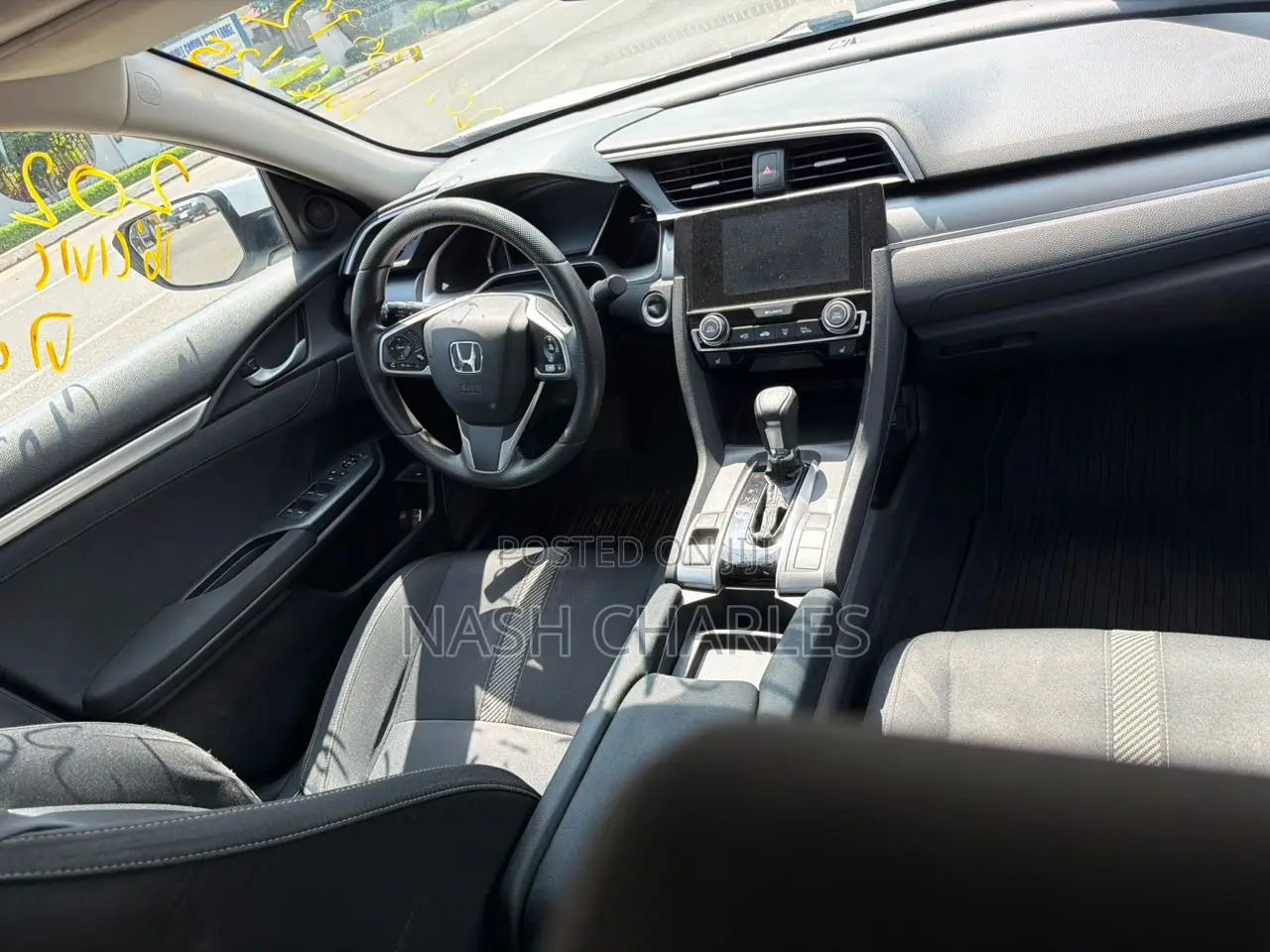 Honda Civic EX 4dr Sedan (1.5L 4cyl) 2016 White