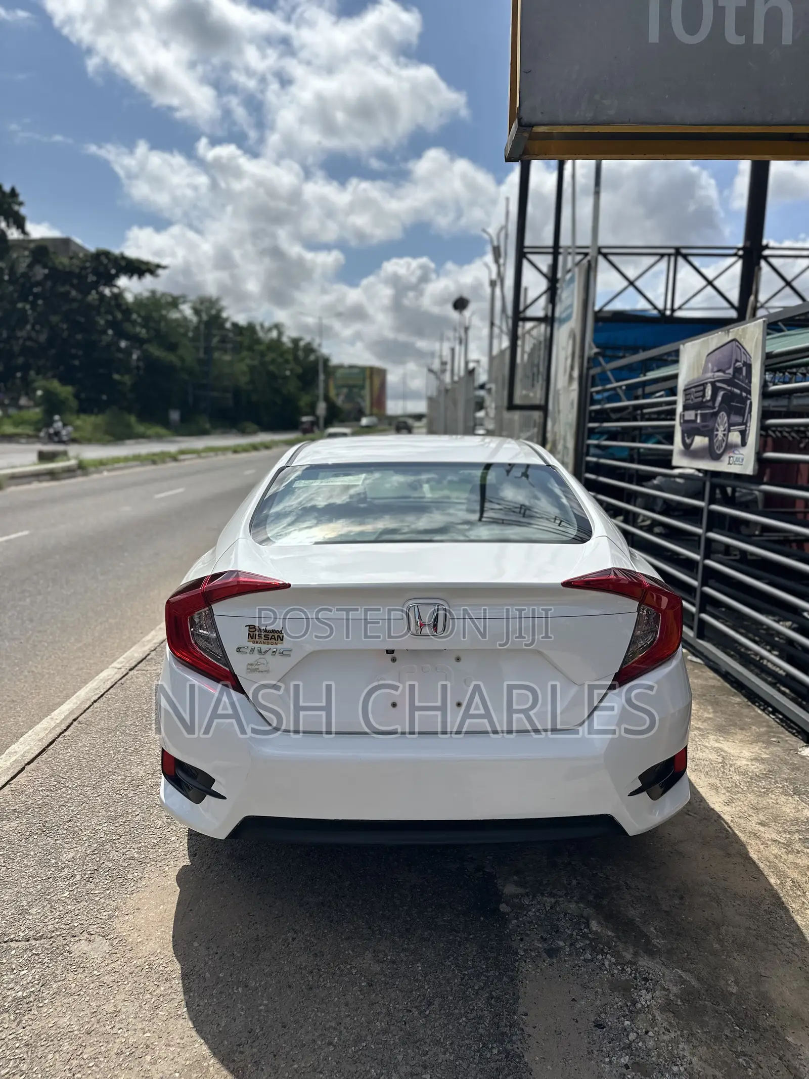 Honda Civic EX 4dr Sedan (1.5L 4cyl) 2016 White