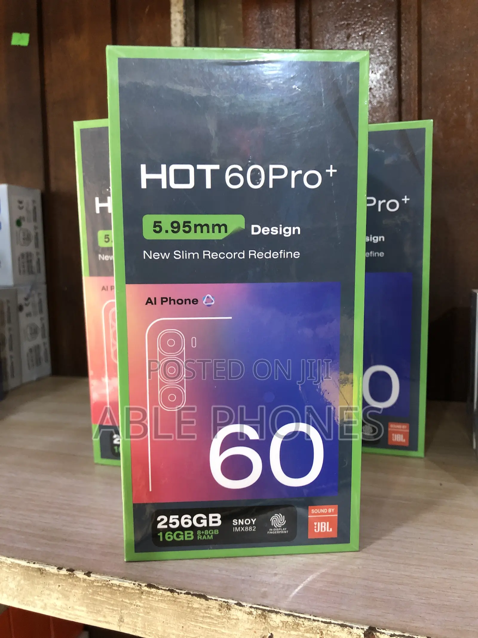 New Infinix Hot 60 Pro+ 256 GB Gray
