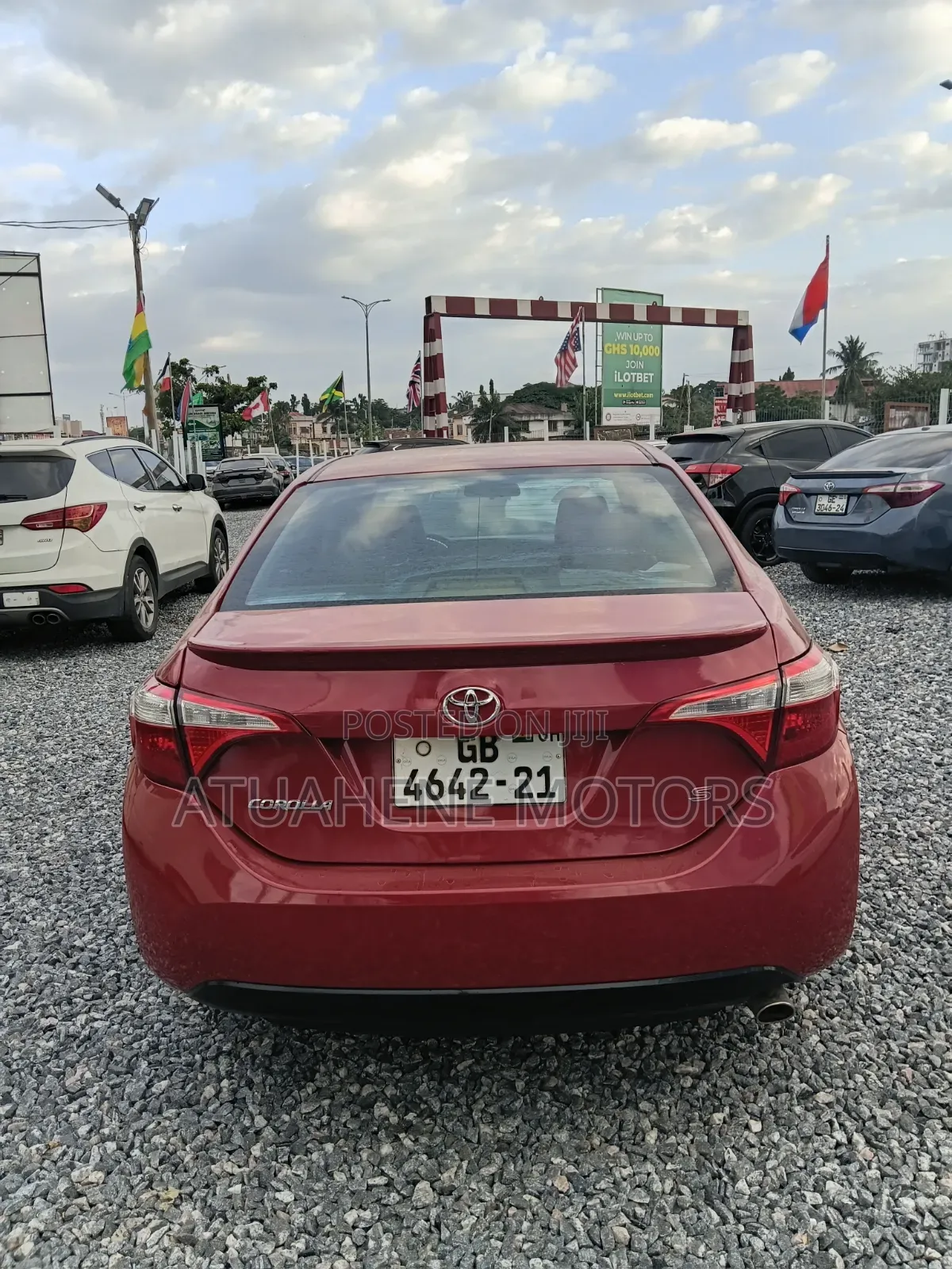 Toyota Corolla 2015 Red