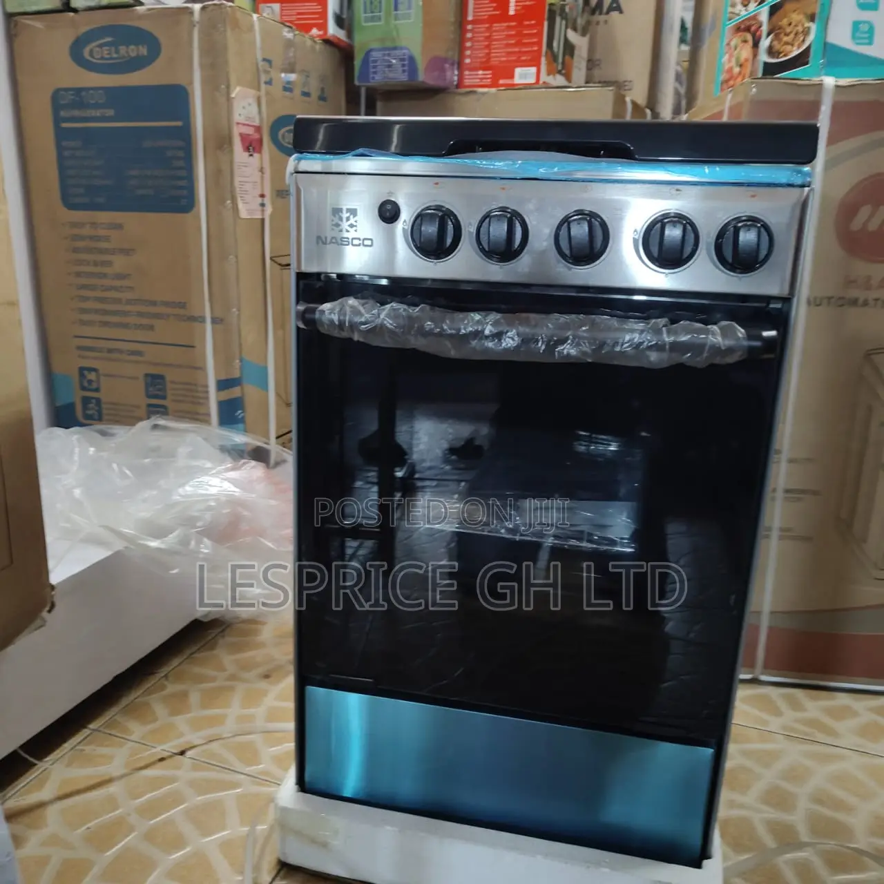 Mega Price Drop on Our Genuine 4 Burner Gas Cooker With Grill Oven