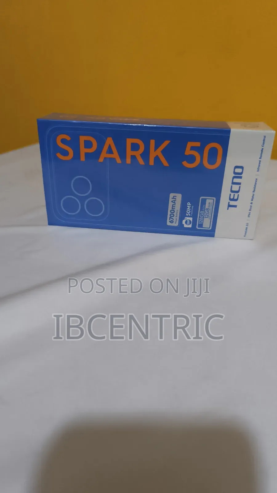 New Tecno Spark 50 128 GB Black