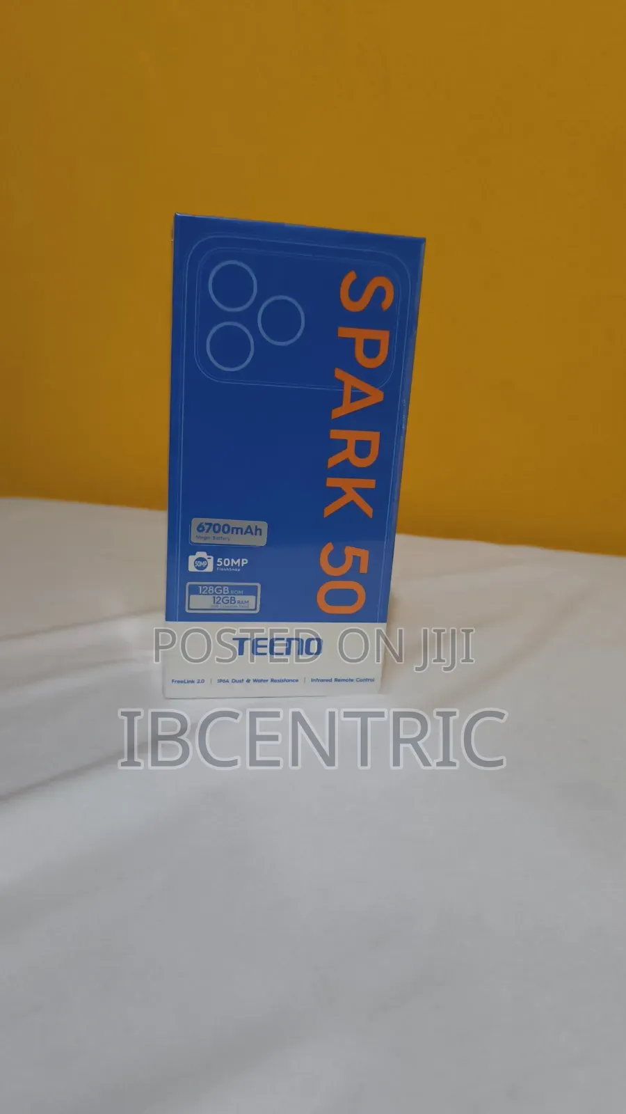 New Tecno Spark 50 128 GB Black