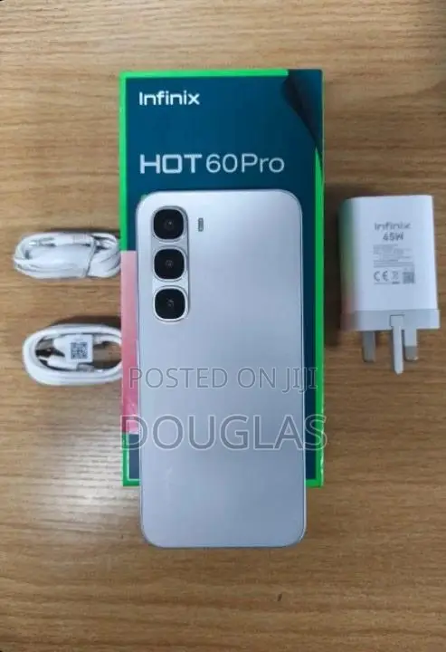 New Infinix Hot 60 Pro 256 GB White