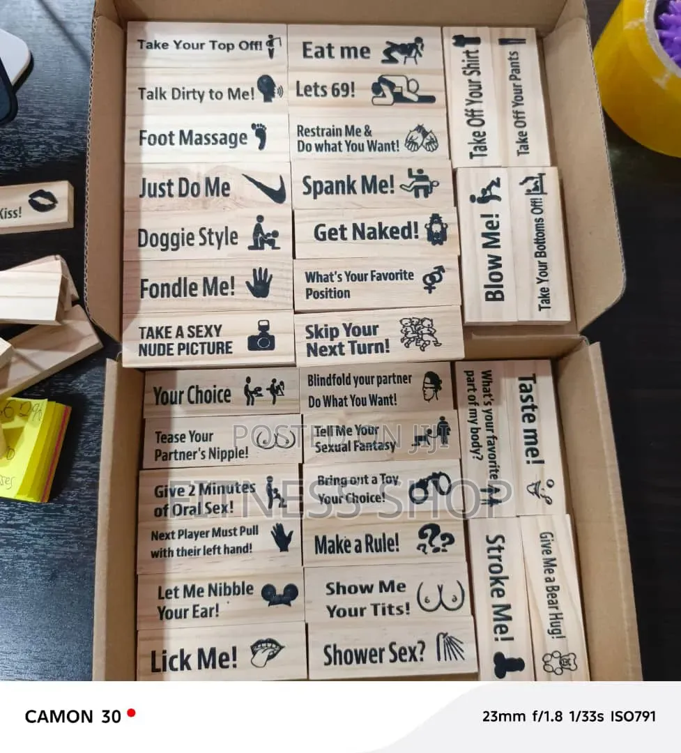 Couple/ Romance/ Sexy Jenga Game
