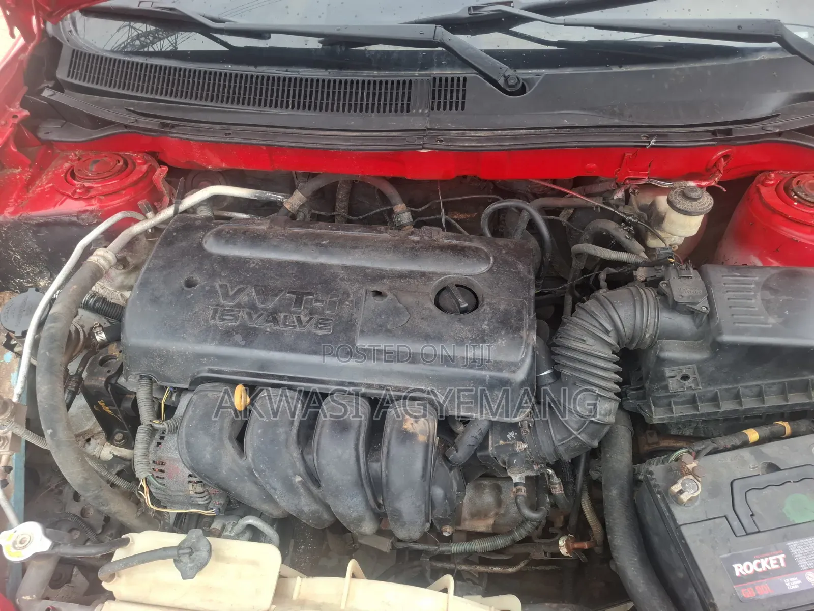 Pontiac Vibe 2007 Red