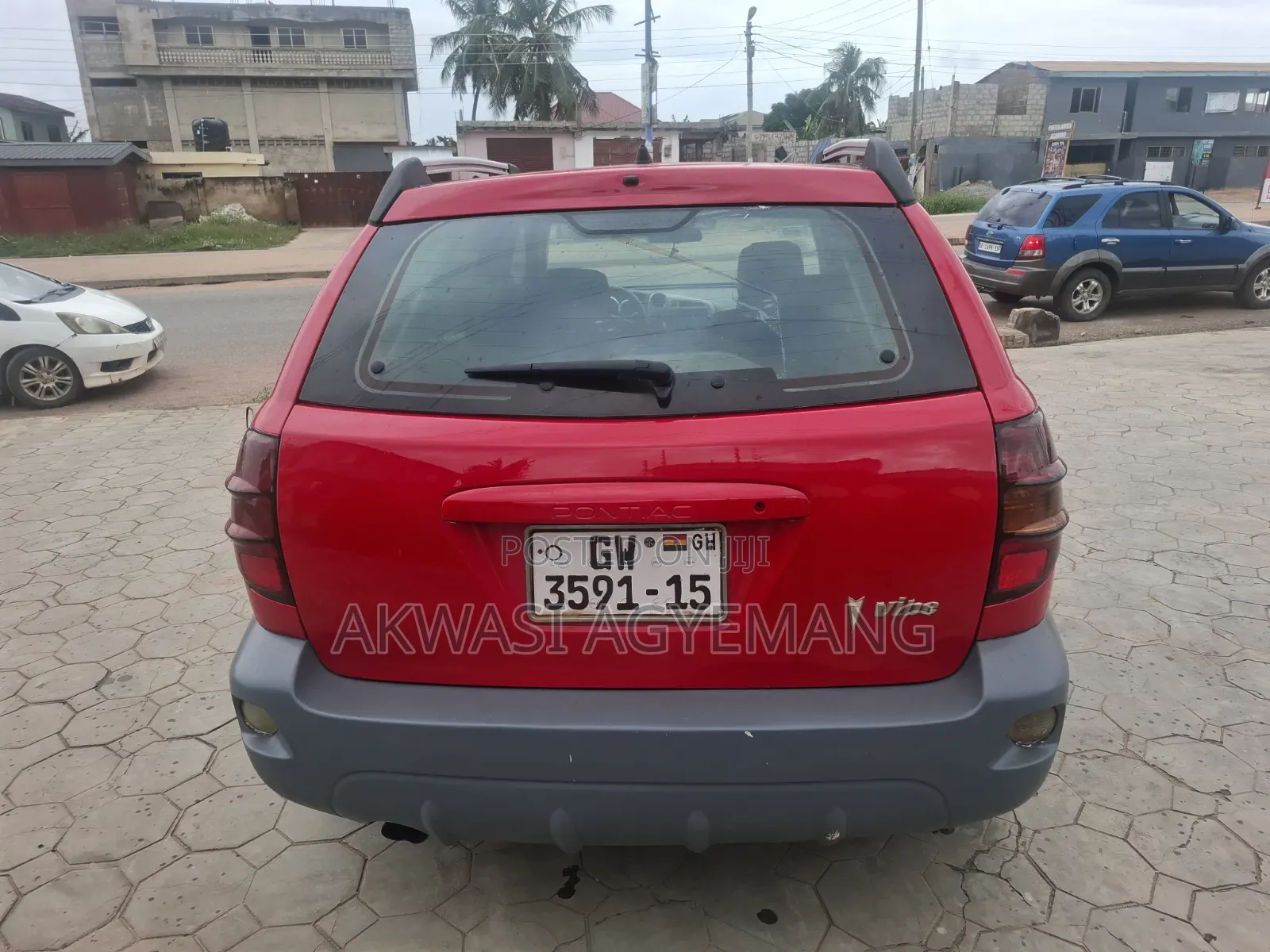 Pontiac Vibe 2007 Red
