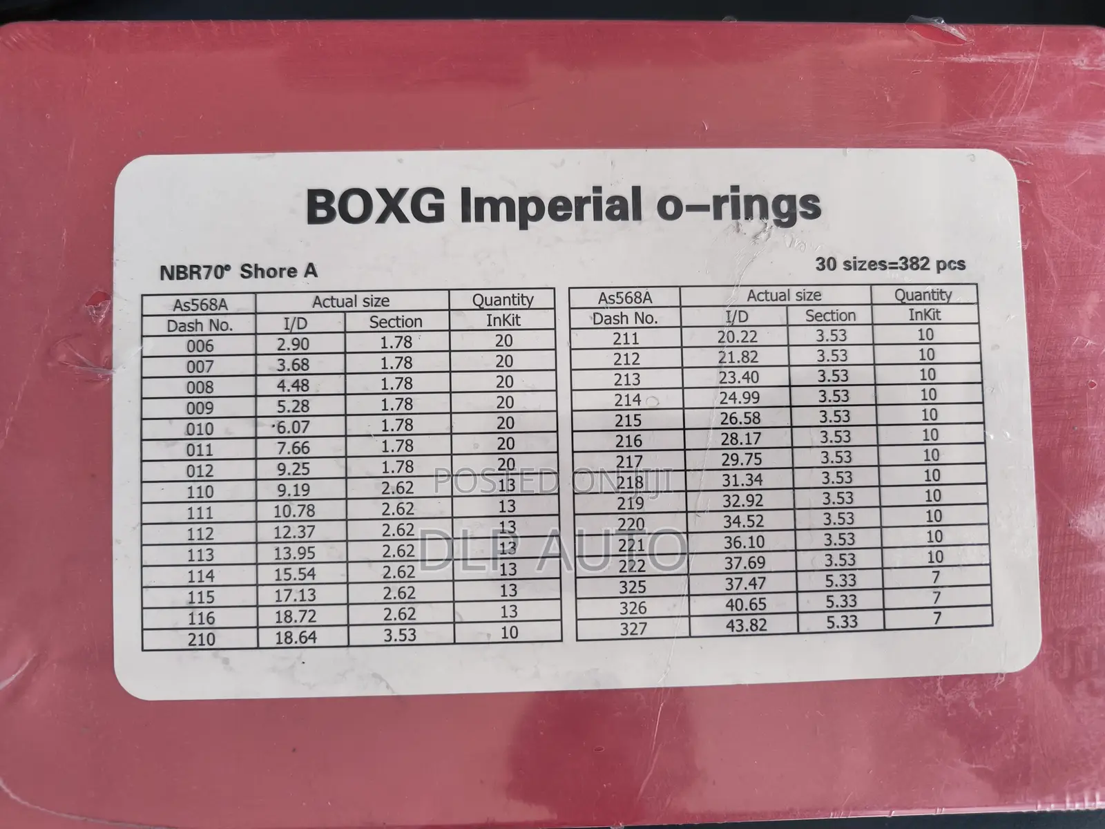 Universal O-Ring Kit