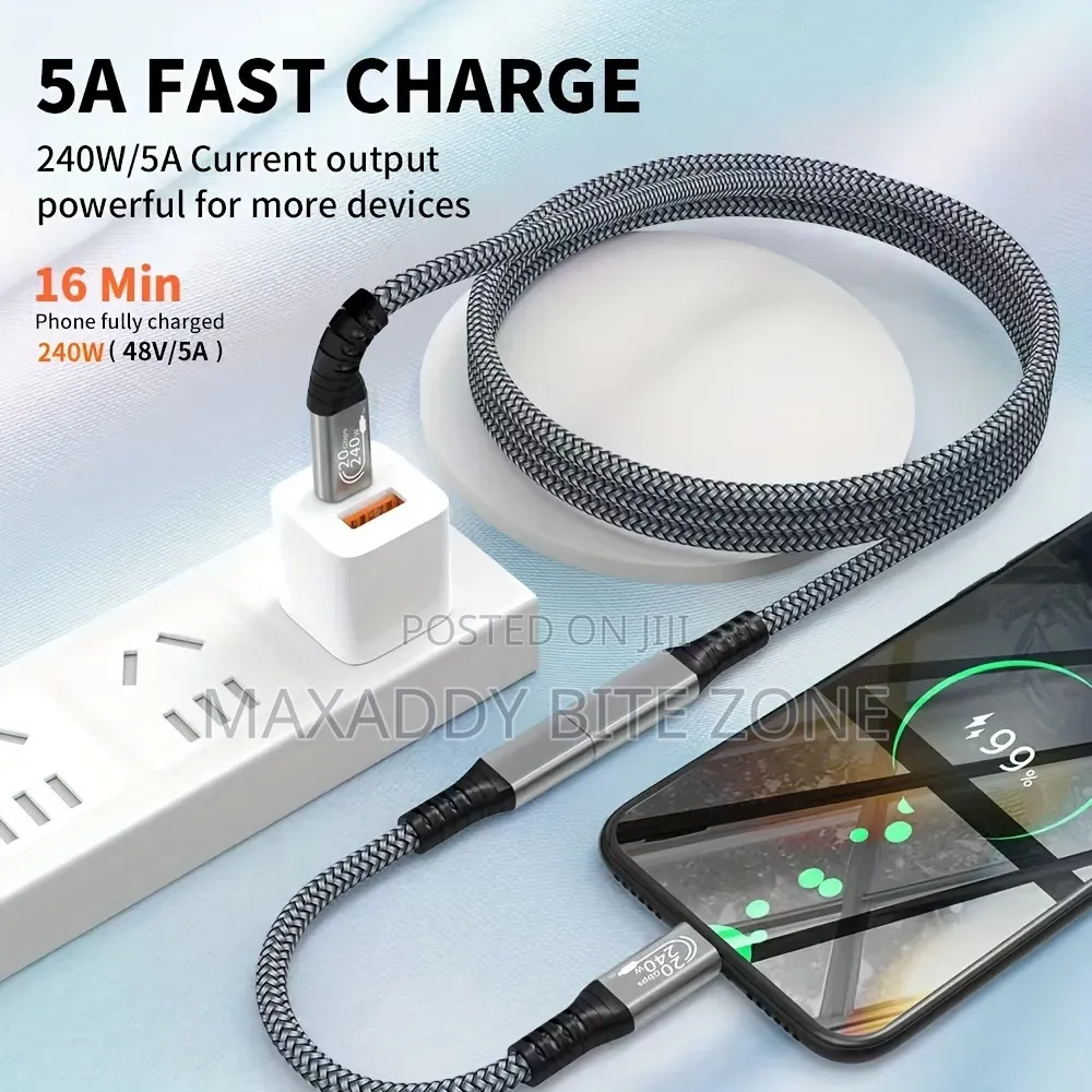 Usb 3.2 C Extension Cable 3m 240w 20gbps Data Transmission Video C