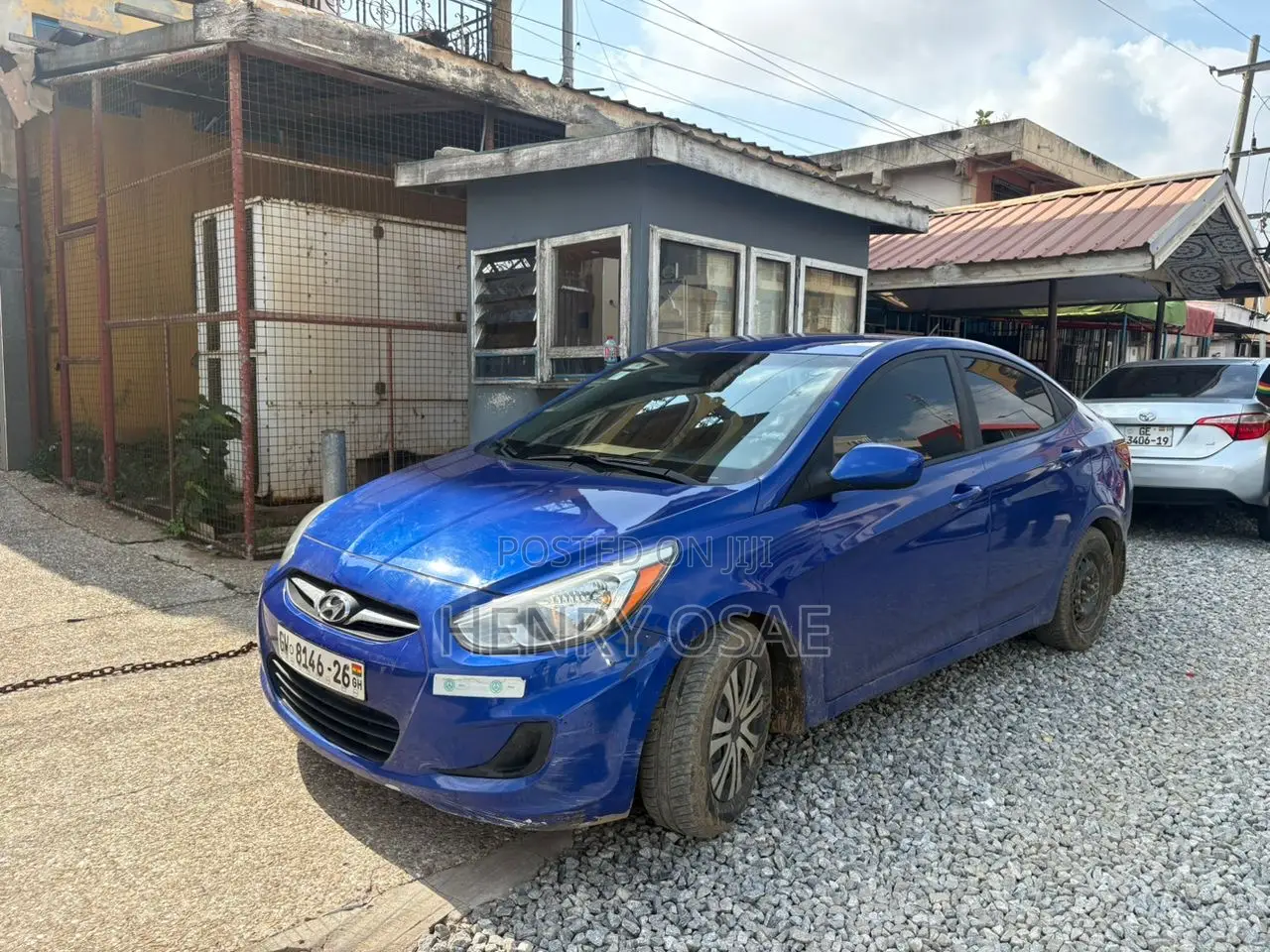 Hyundai Accent 2014 Blue