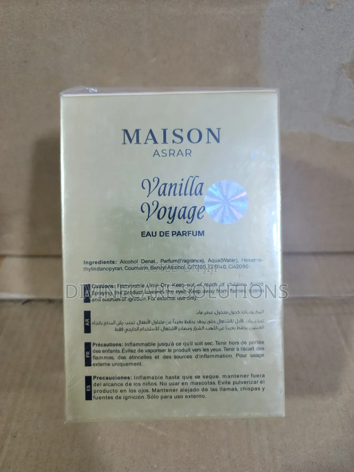 Vanilla Voyage Maison Asrar Perfume 100ml