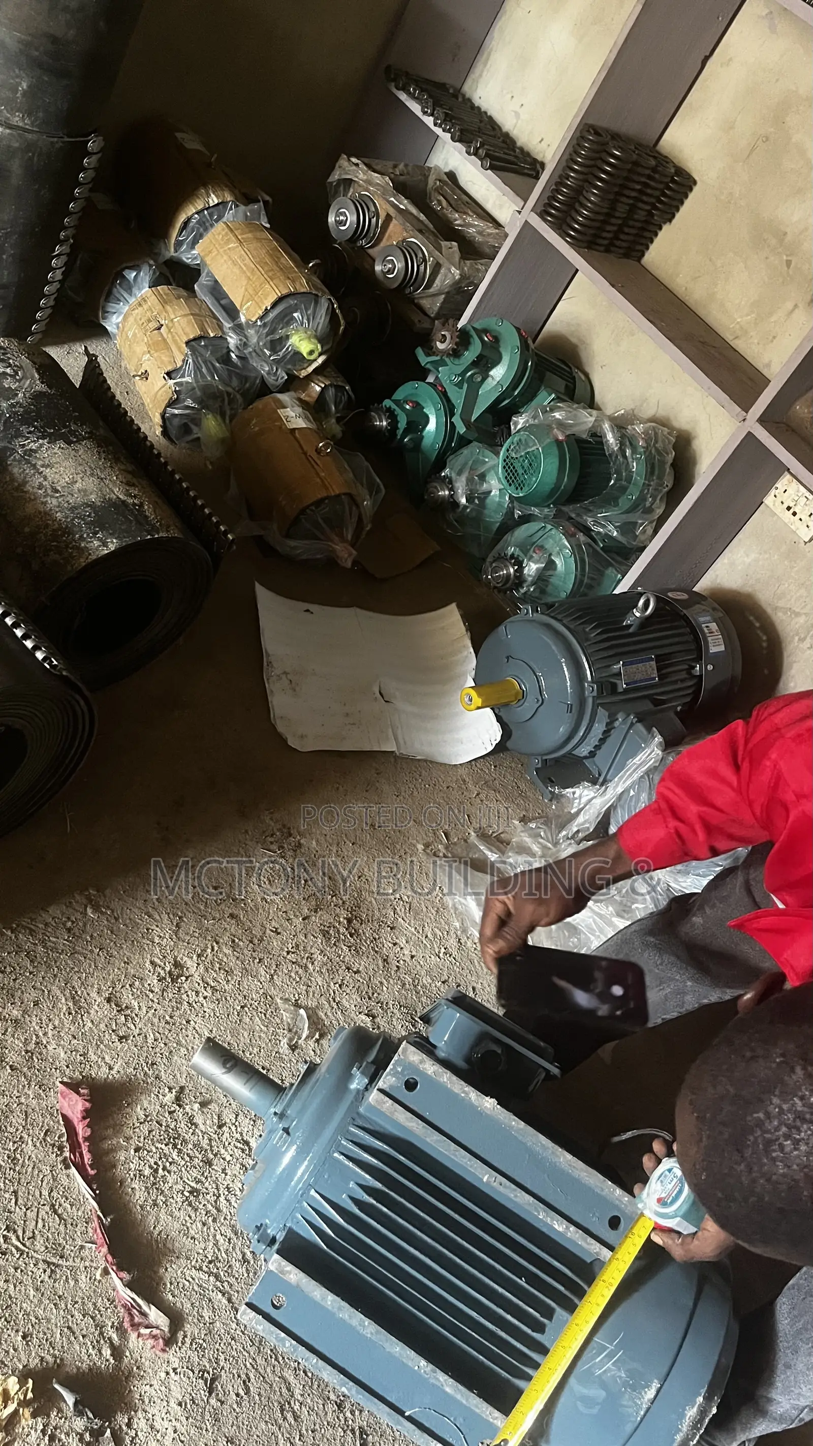 Vibrator Motor for Block Machine