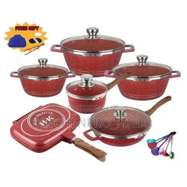 H.V Modern Cookware (7pcs)