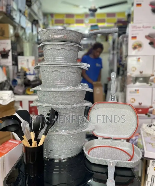 Die Cast Cookware Set(8pcs)