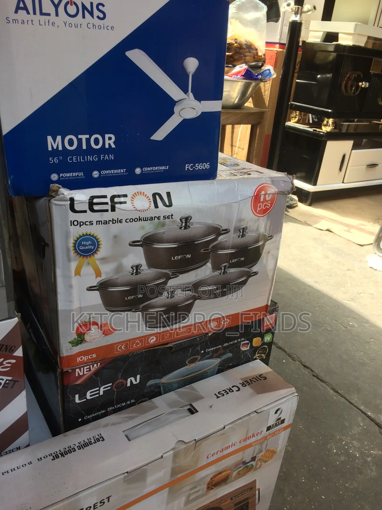 Lefon Marble Cookware Set (10pcs)