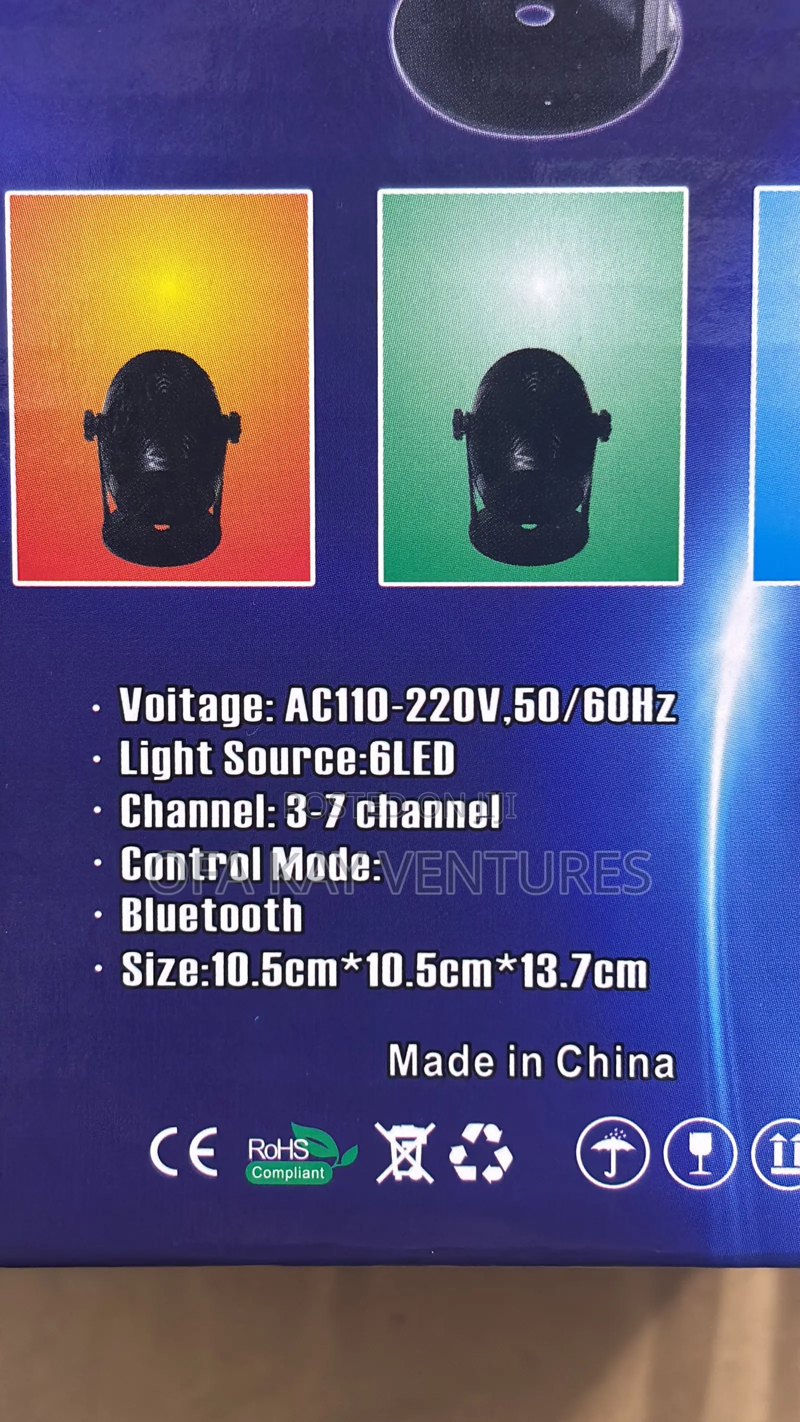 Mini Stage Light 6 Cob