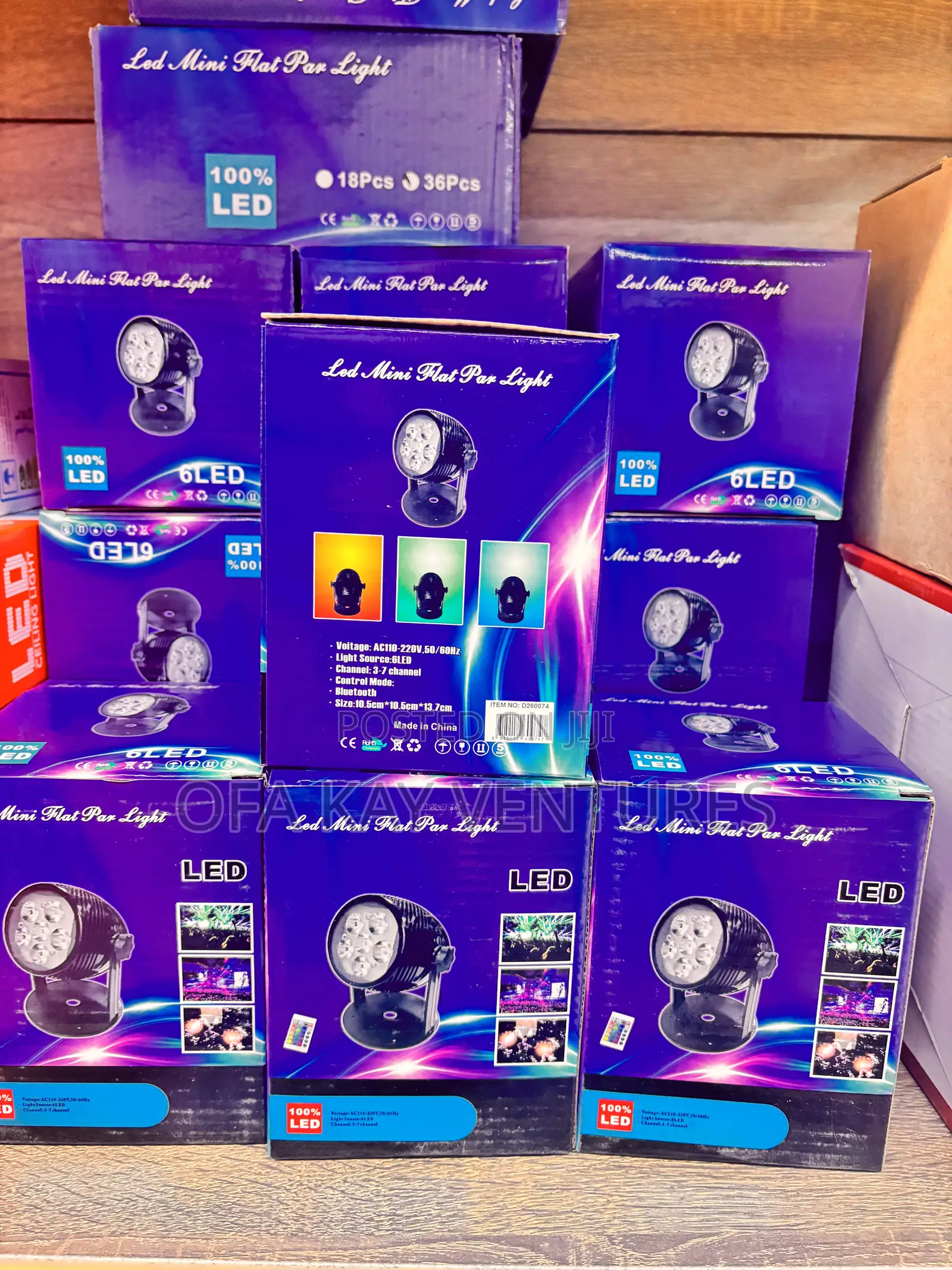 Mini Stage Light 6 Cob