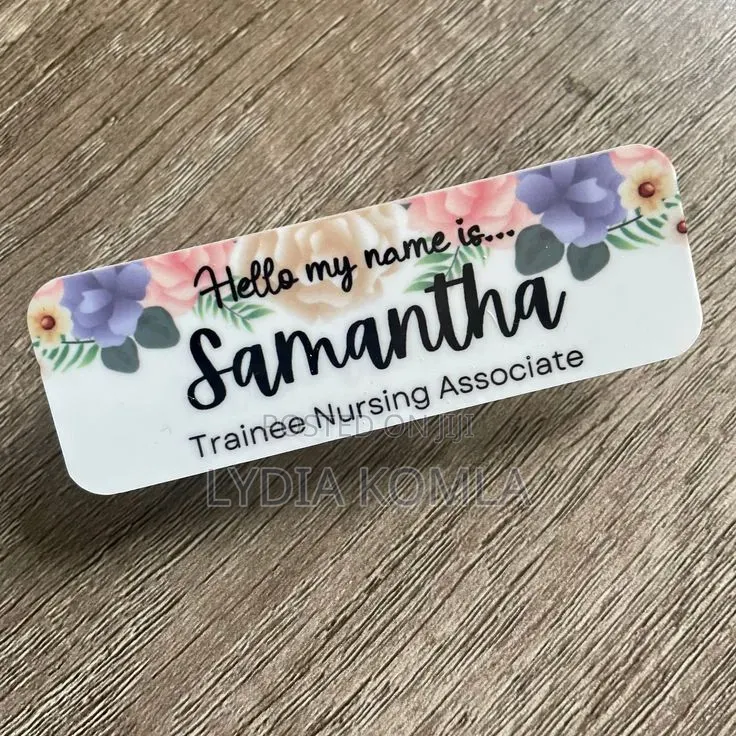 Name Tag With Branding