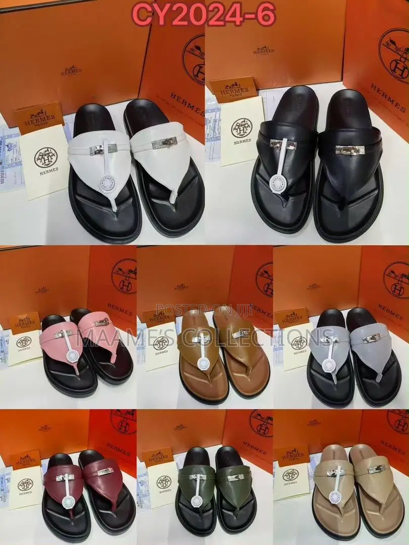Hermes Empire Techno-Sandals / Slippers (In a Box)