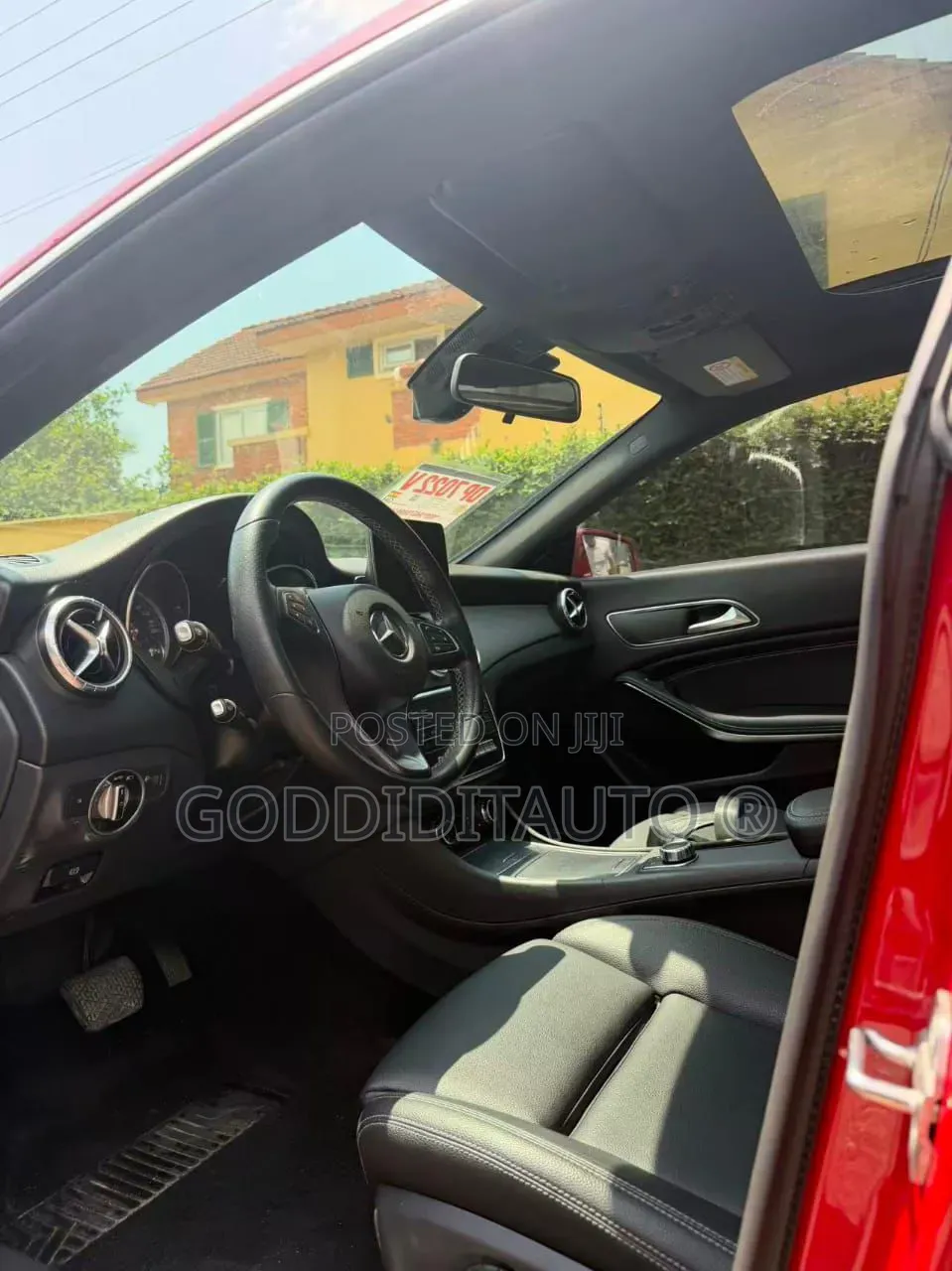 Mercedes-Benz CLA-Class 2018 Red