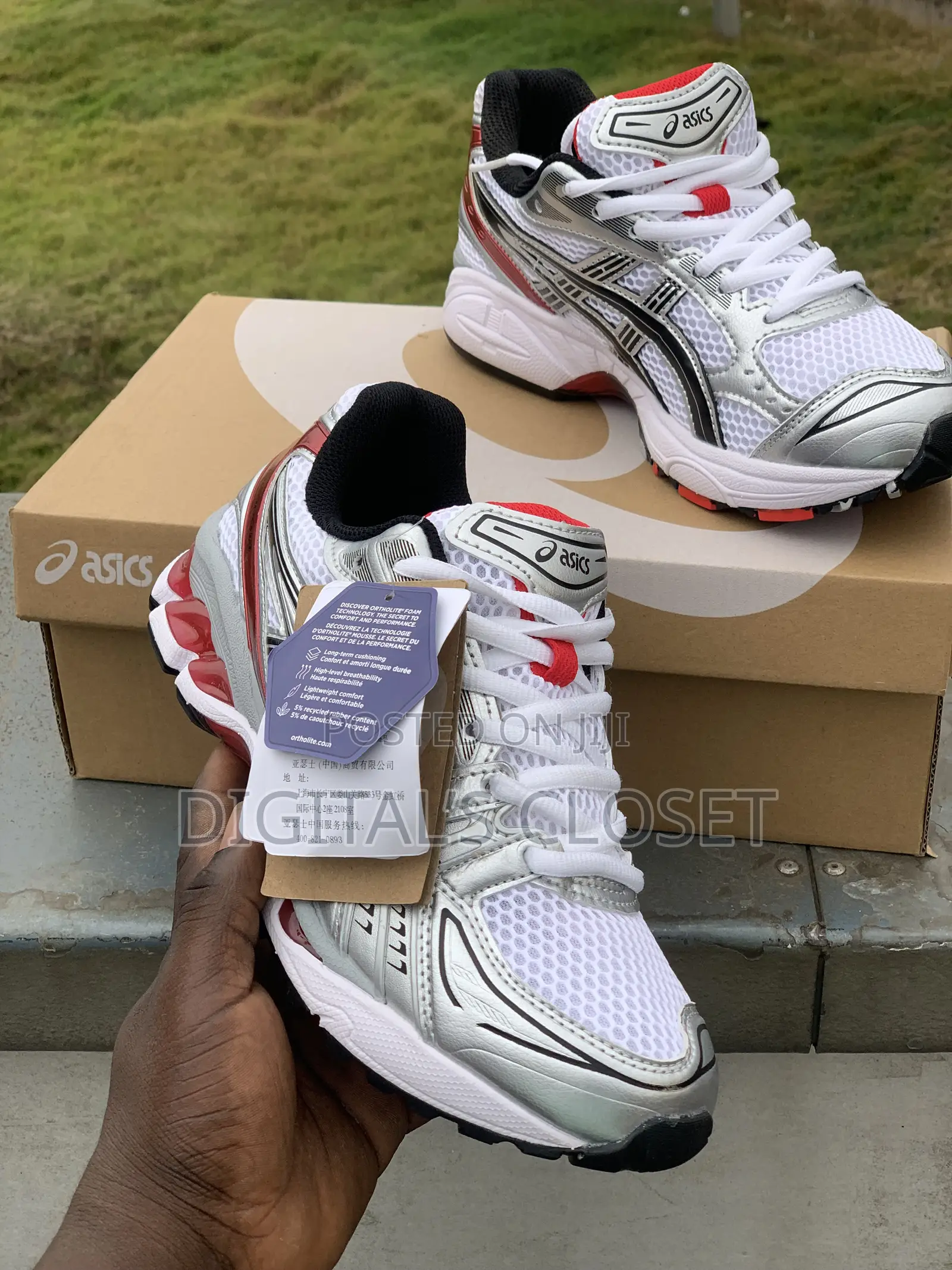 Asics in Different Colors as Seen