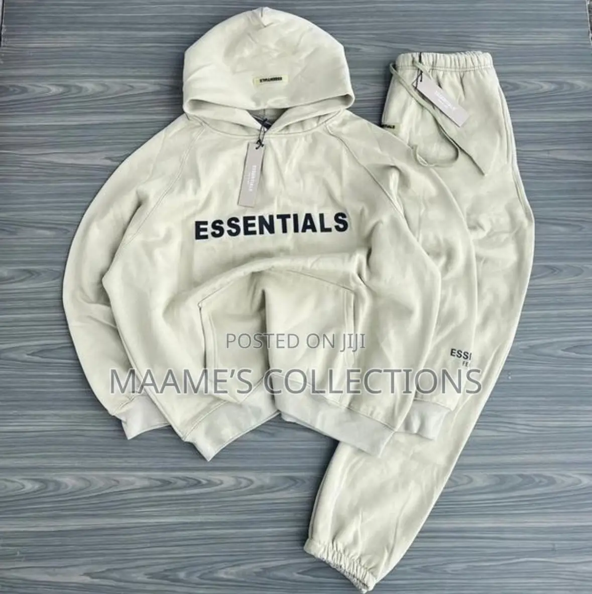 Essentials Unisex Fashion Hoodies Top and Down Set