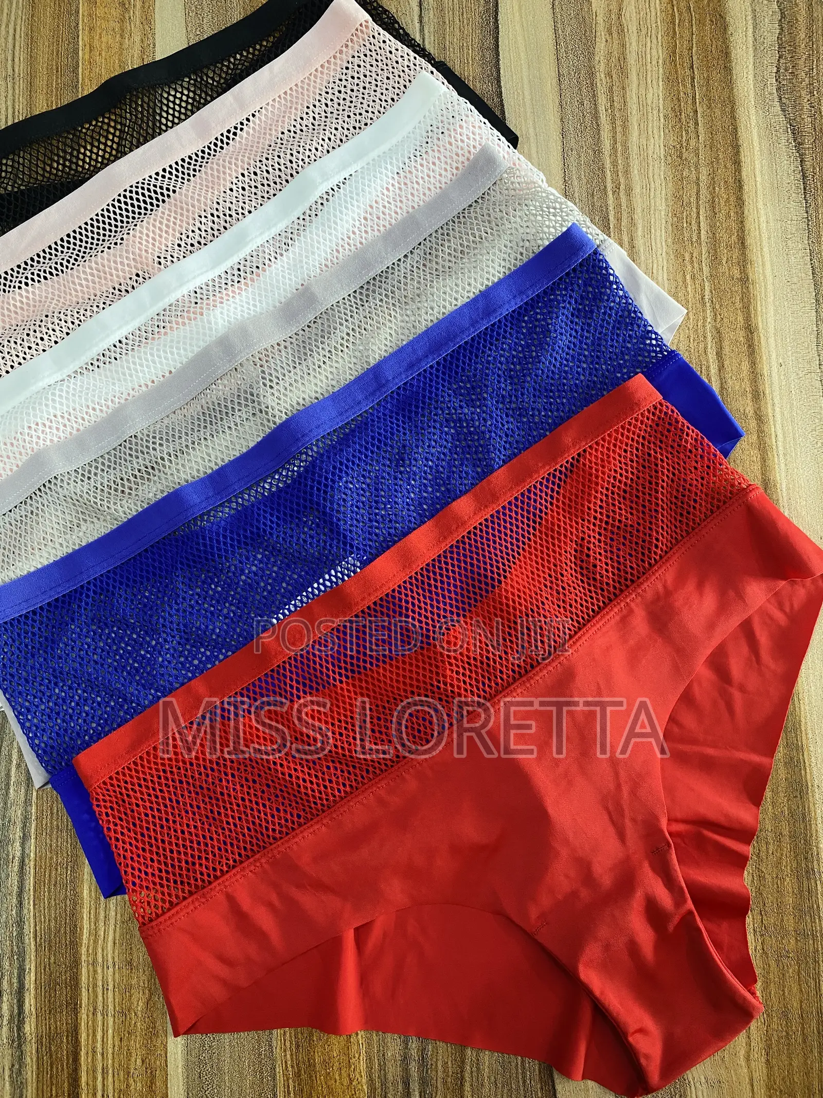 Seamless Net Details Panties