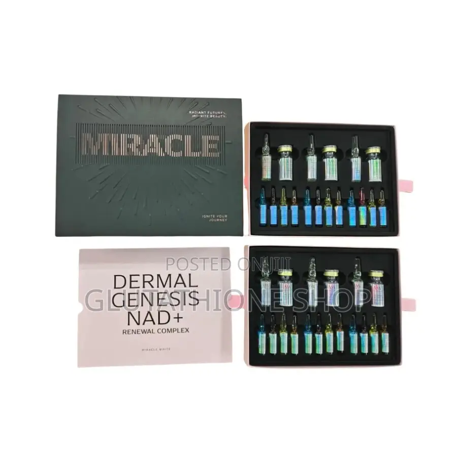 Miracle Dermal Genesis Nad Plus Renewal Complex Glutathione Injection