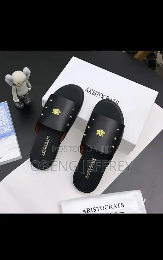 Original Aristocrats Slippers White/Black