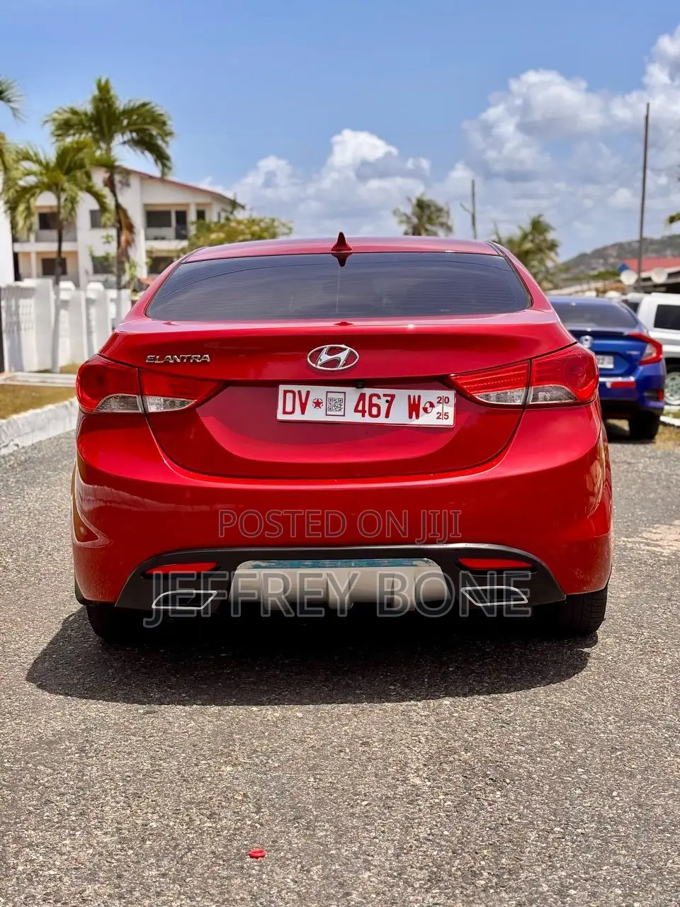 Hyundai Elantra 2013 Red