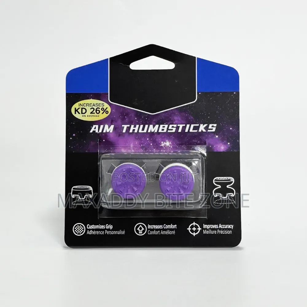 2pcs Silicone Thumb Grip for P5/ P4, for P5 Joystick Booster Caps,