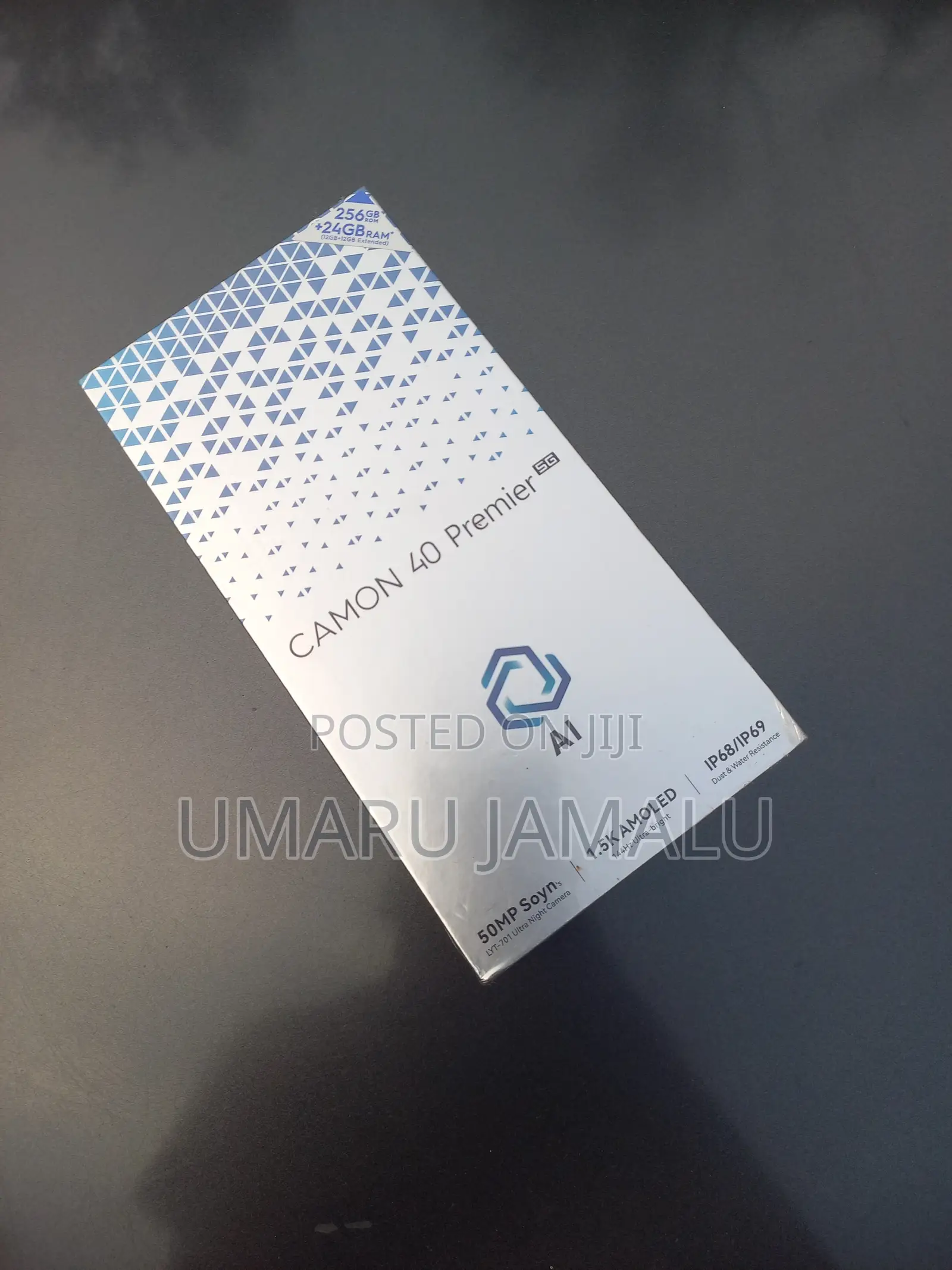 New Tecno Camon 40 Premier 256 GB Gray