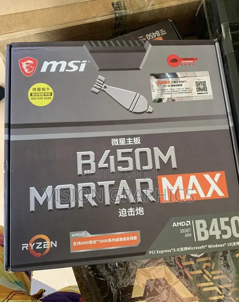 Ryzen 5 3600+Msi Mortar Max B450m I5 (9thgen)