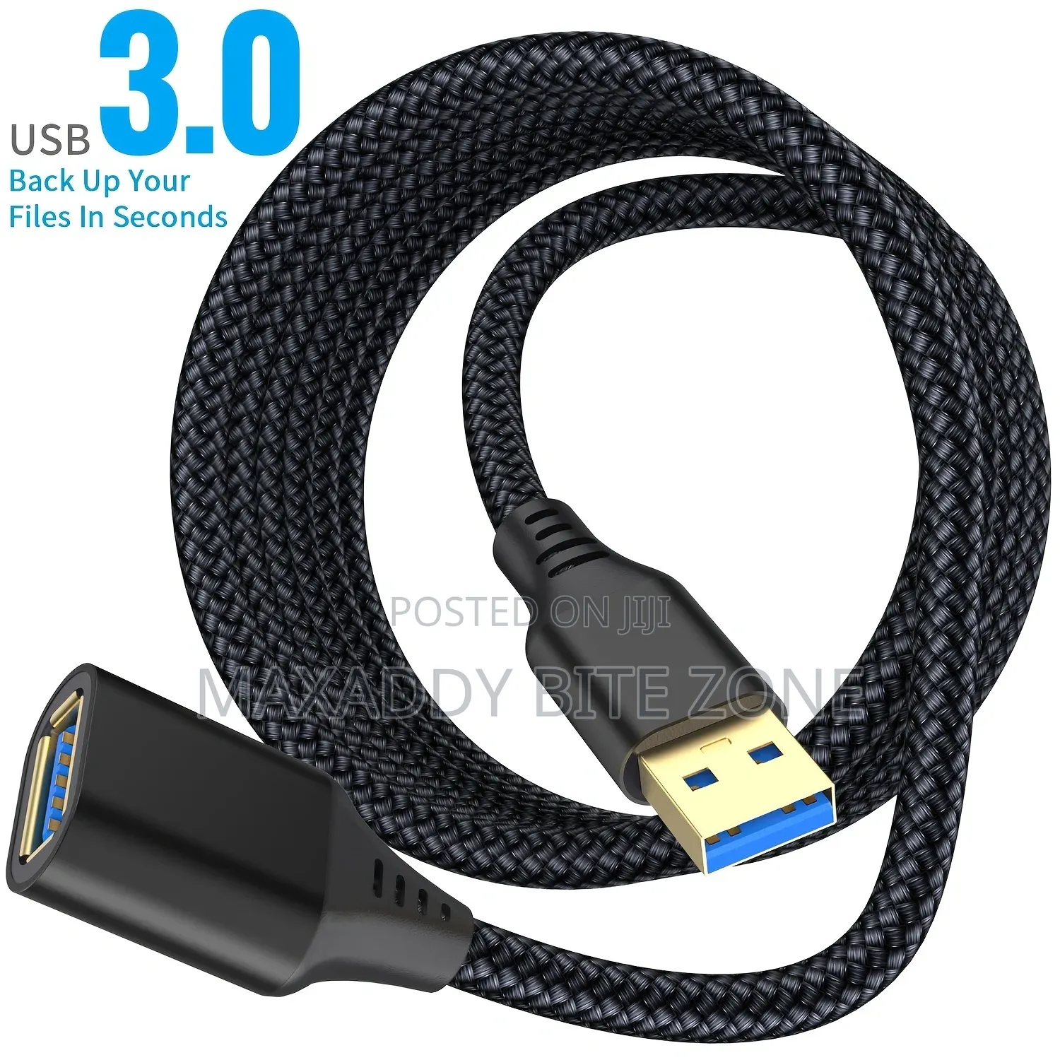 Laihonen Nylon Braided Usb 3.0 Male To Female High Speed Transmission