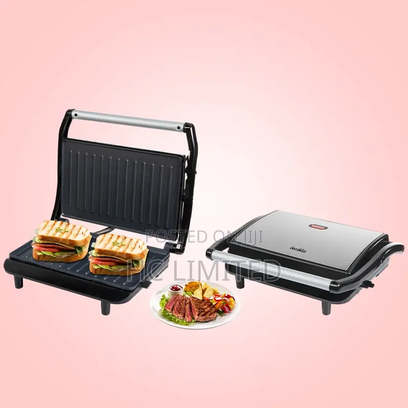 Decakila Contact Grill 850w - 2 Slice - Keec049m
