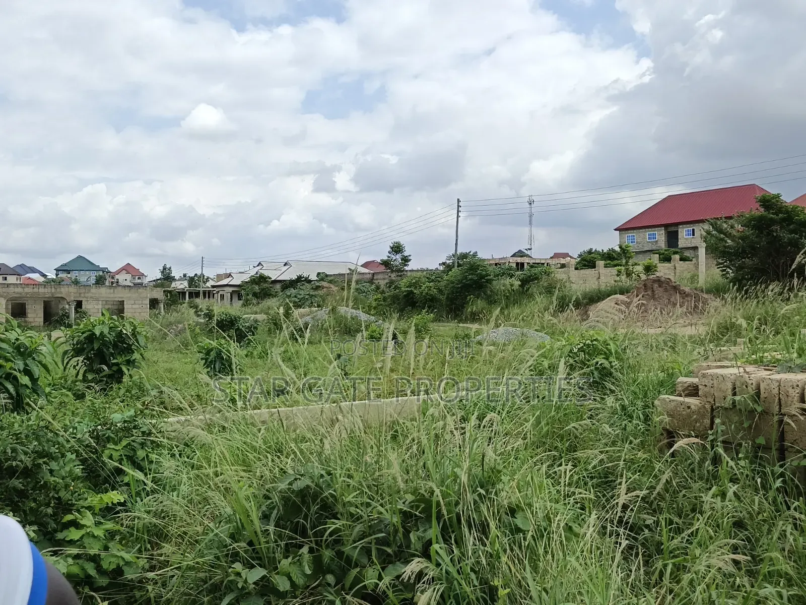 Half Plot for Sale at Mampongteng ( Nicho City)
