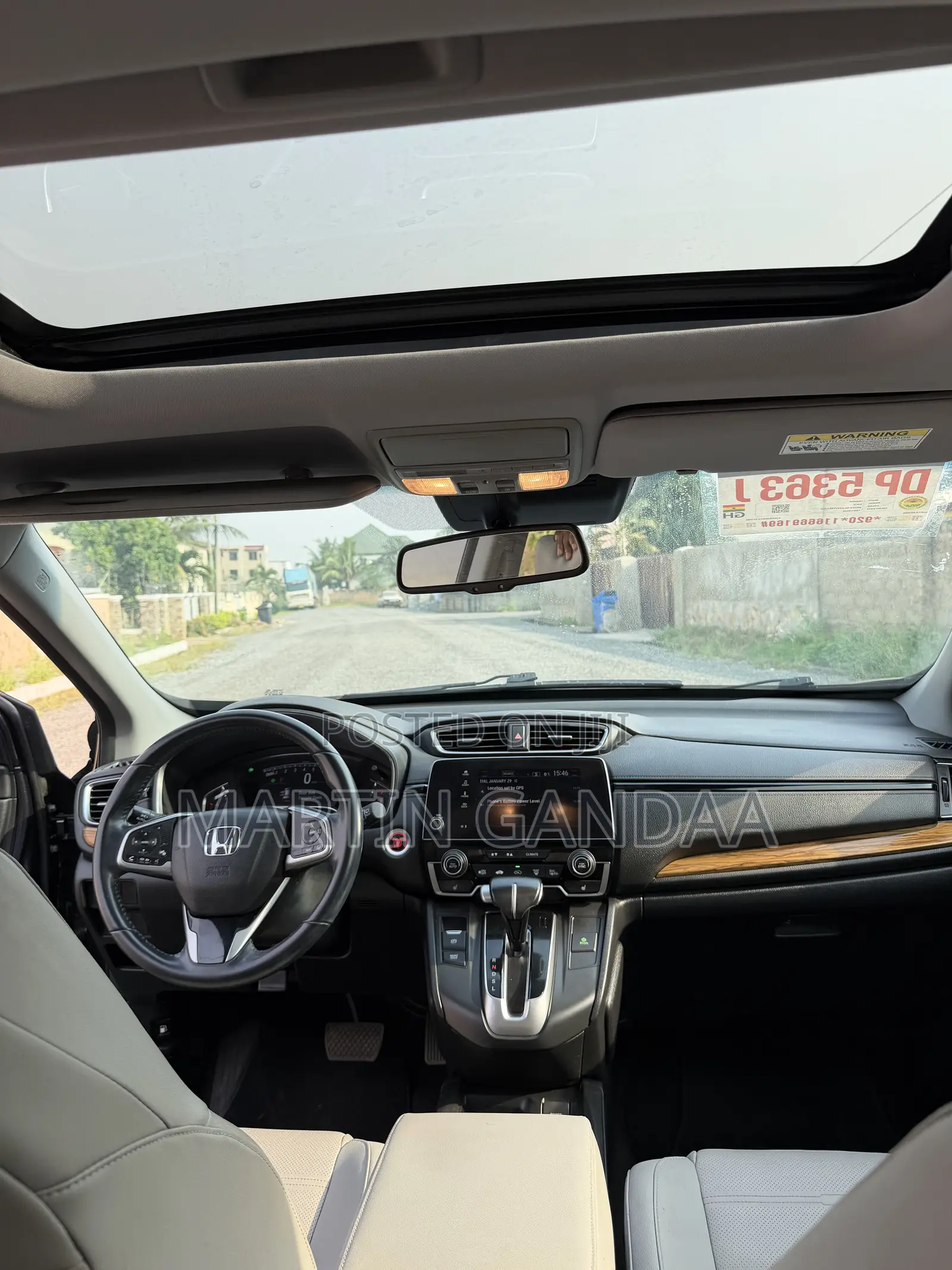 Honda CR-V EX-L AWD 2019 Black