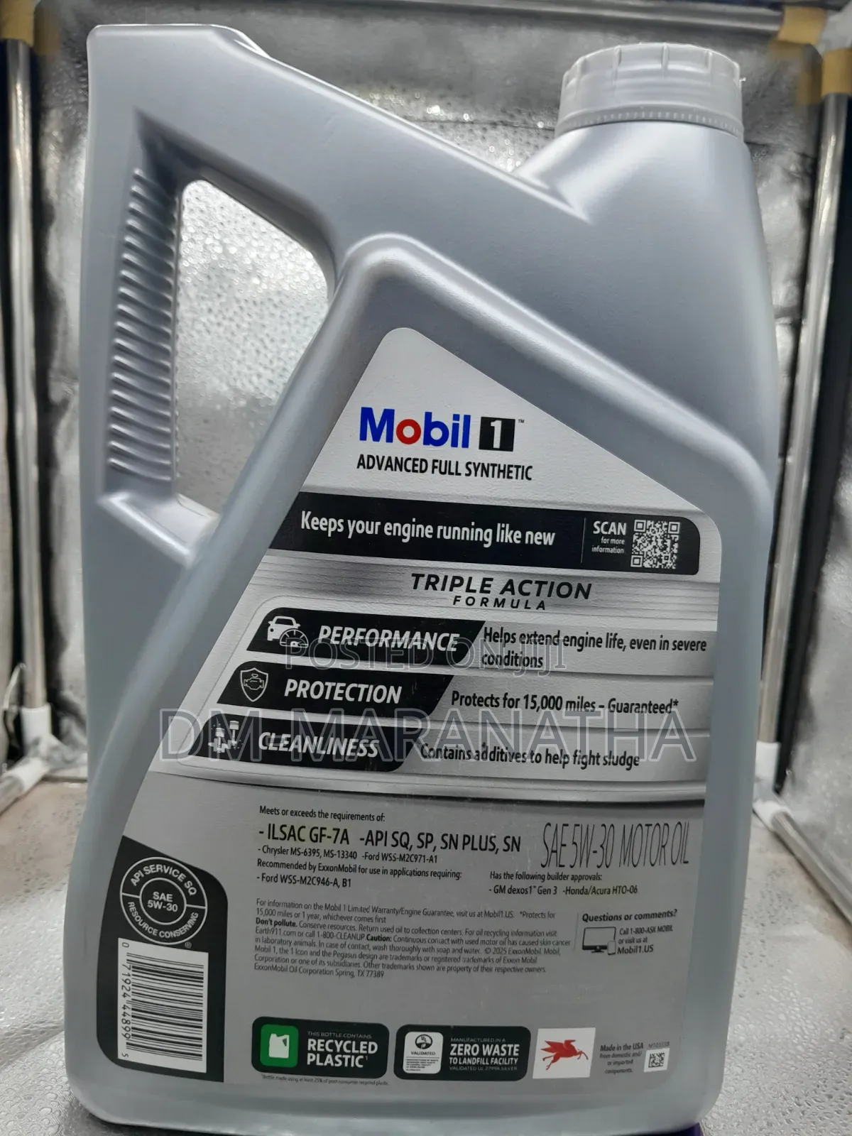 Mobil 1 5w-30 Advanced Full Synthetic Generation.3