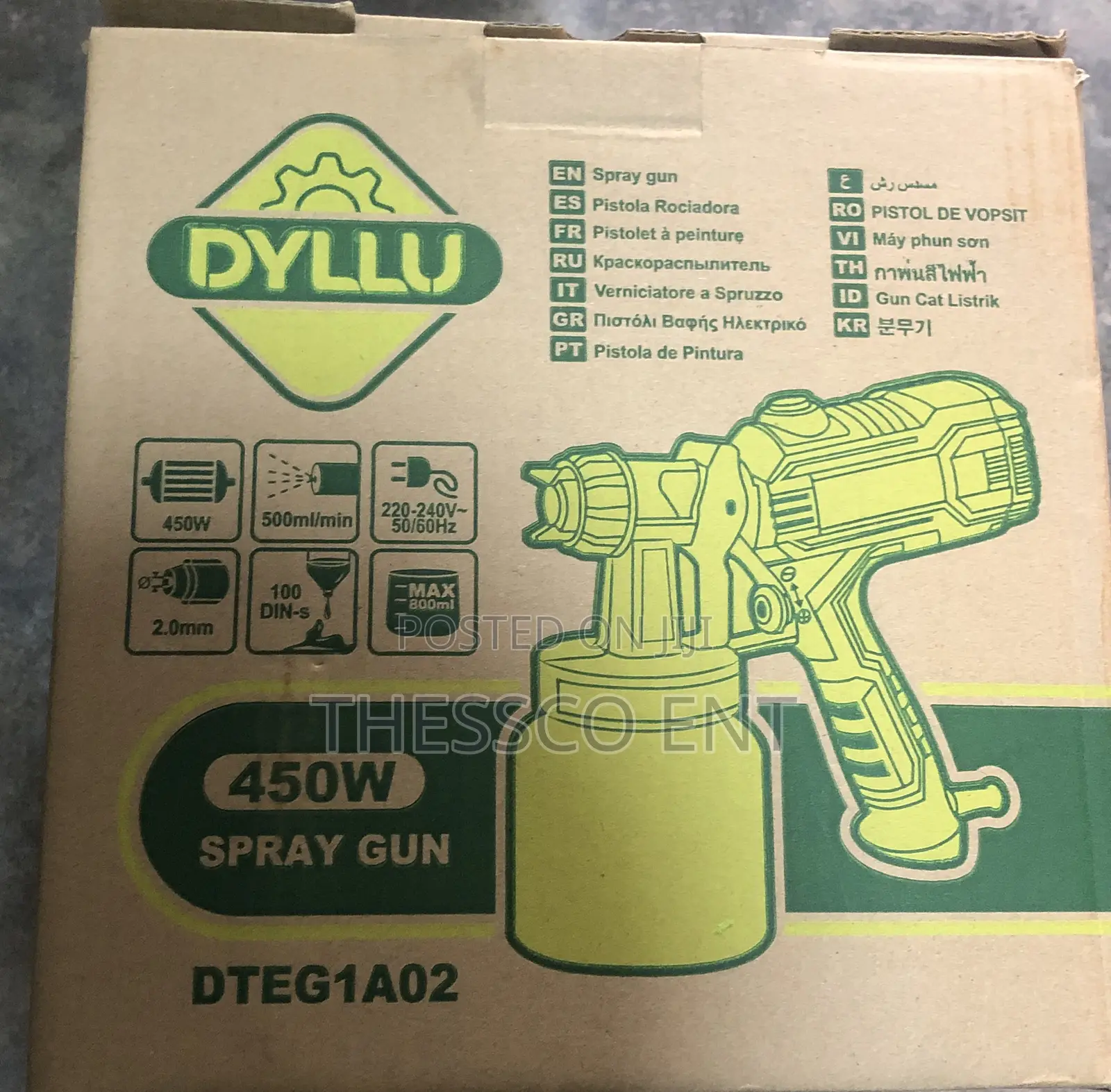 Spray Gun 450w Dyllu
