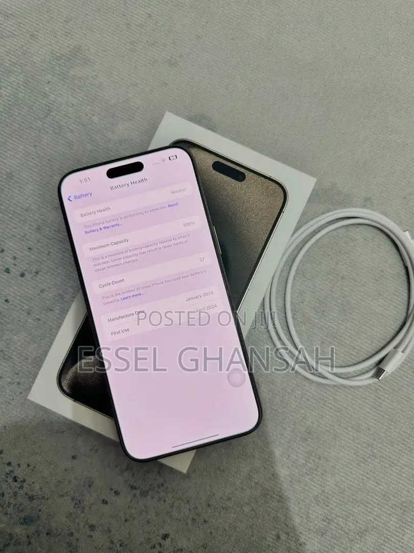 Apple iPhone 15 Pro Max 256 GB Silver