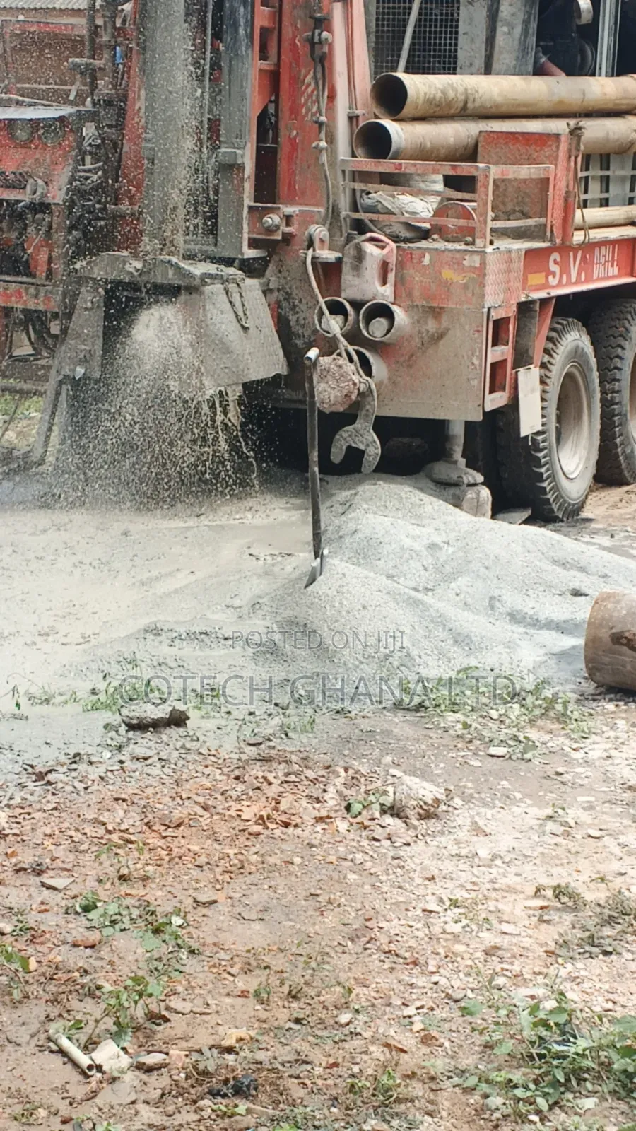 Borehole Drilling Within Abura , Asebu, Abakrampa , Kwamankese