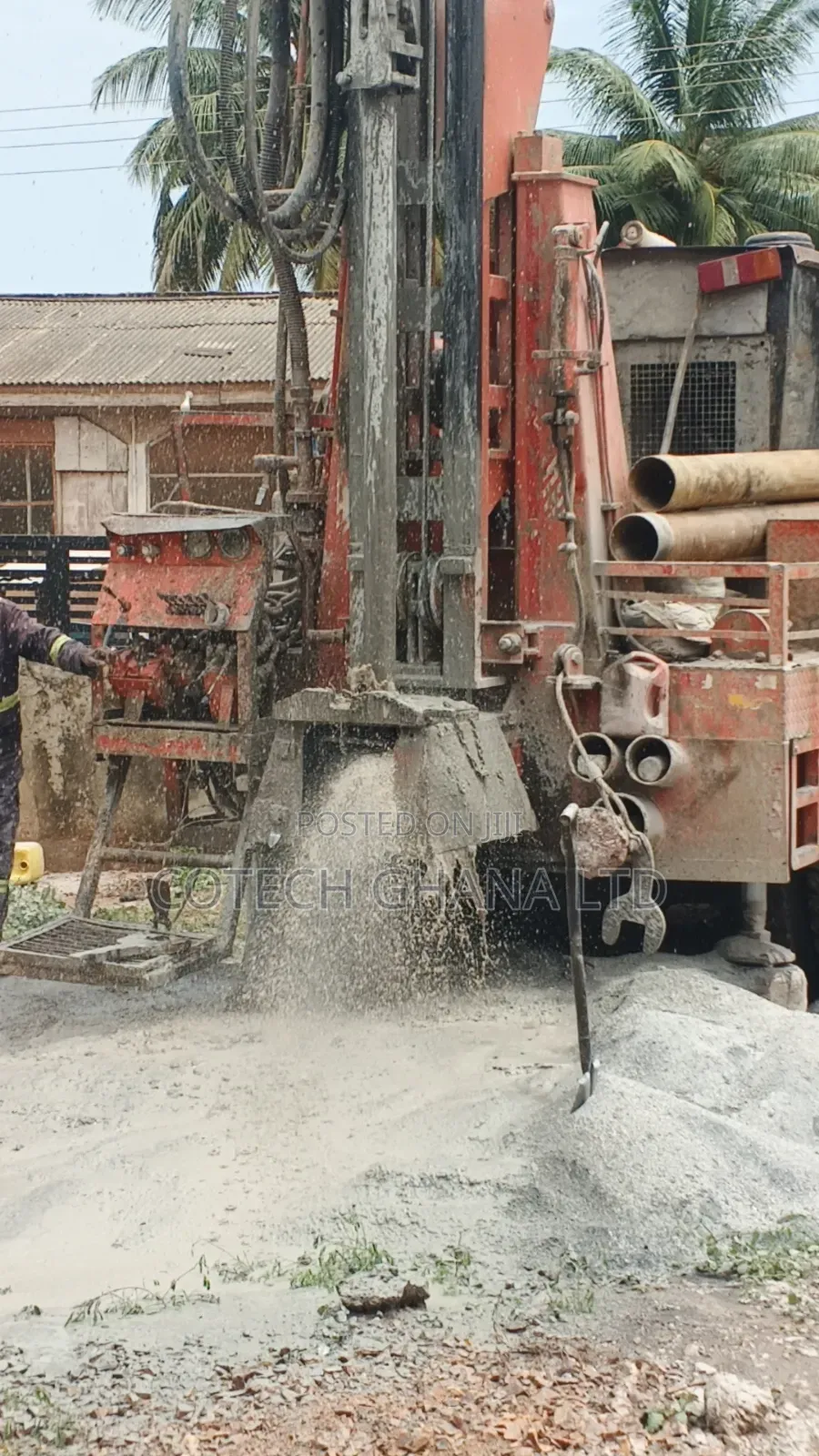 Borehole Drilling Within Abura , Asebu, Abakrampa , Kwamankese