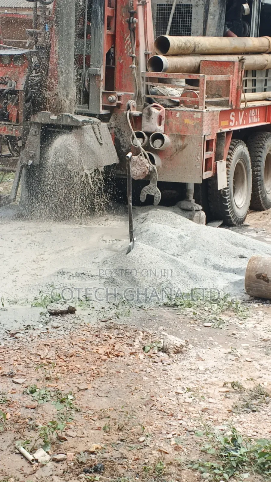 Borehole Drilling Within Abura , Asebu, Abakrampa , Kwamankese