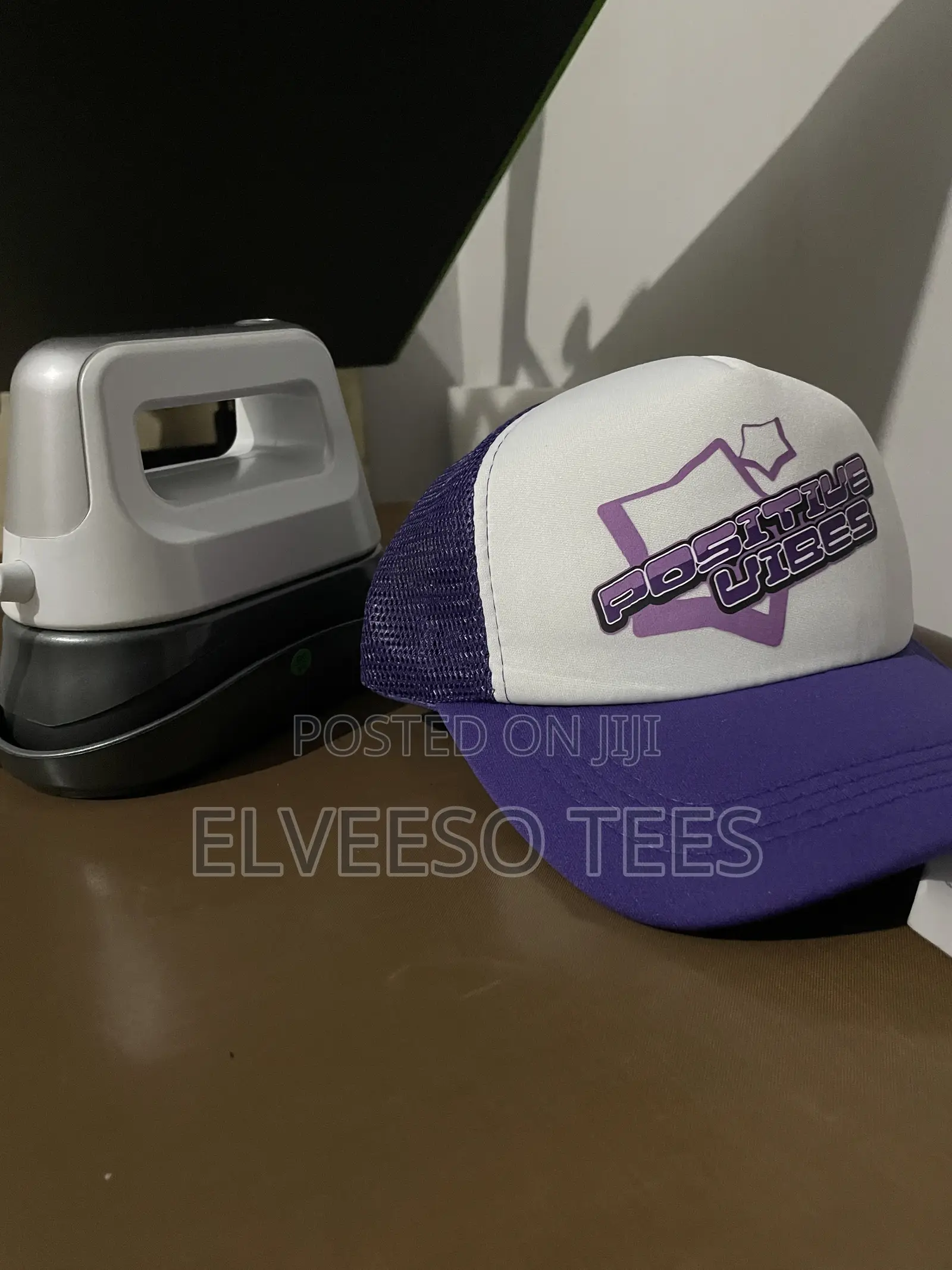 Teflon Coated Mini Hat Press