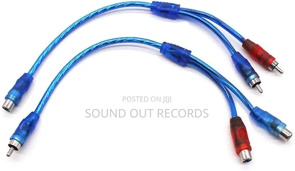 Pair Rca Splitter/Adapter