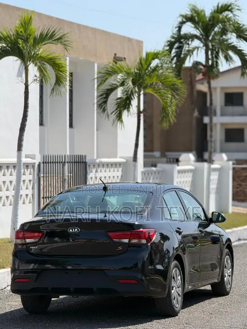 Kia Rio S Sedan 2019 Black