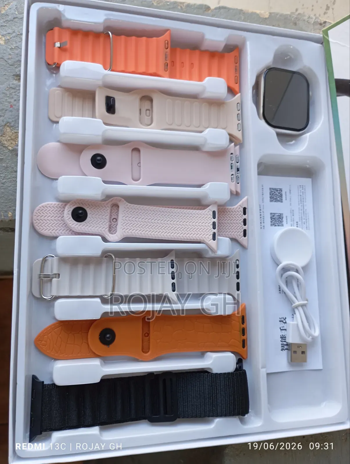 Series 11 Ultra S30 Pro Max Smartwatch | 7-in-1 Combo - Gold